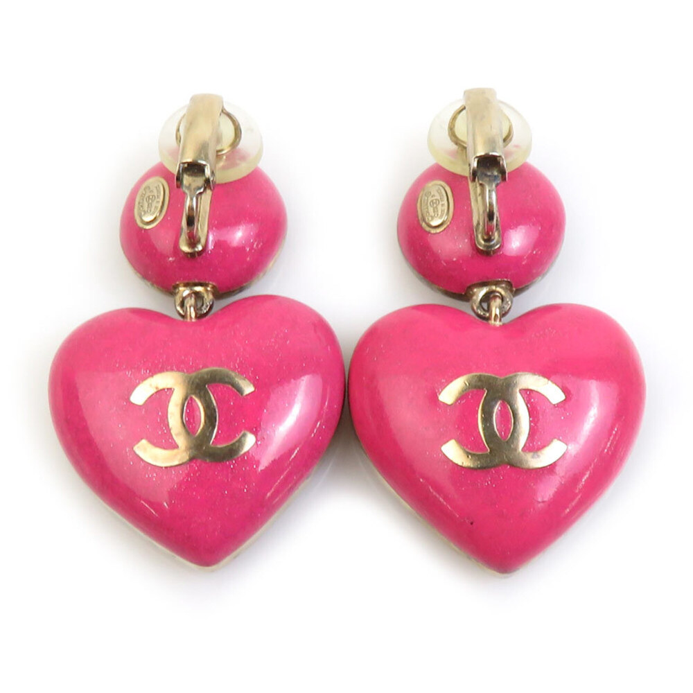 CHANEL Pink Earrings - Picture 5 of 8